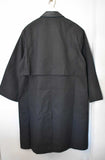 SALE!<BR>CristaSeya クリスタセヤ<br>" OVERSIZED WATERREPELLENT TRENCH WITH LEATHER PATCH " <br>ワックスコットン<BR>オーバーサイズドコート<BR>【01DA】【MEN'S/WOMEN'S】