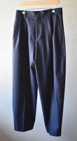 24AW<BR>CristaSeya クリスタセヤ<br>" DOUBLE PLEATED WIDE PANTS " <br>ダブルプリーテッド<BR>ワイドパンツ<BR>【04WM】【MEN'S】