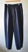 24AW<BR>CristaSeya クリスタセヤ<br>" DOUBLE PLEATED WIDE PANTS " <br>ダブルプリーテッド<BR>ワイドパンツ<BR>【04WM】【MEN'S】