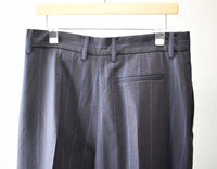 24AW<BR>CristaSeya クリスタセヤ<br>" DOUBLE PLEATED WIDE PANTS " <br>ダブルプリーテッド<BR>ワイドパンツ<BR>【04WM】【MEN'S】