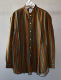 24AW<BR>CristaSeya クリスタセヤ<br>×Salvatore Piccolo サルバトーレピッコロ<BR>" HANDMADE FRINGED<BR> MAO COLLAR  SHIRT  " <BR>マオカラーフリンジシャツ<br>【11SP-SC】<BR>【MEN'S/WOMEN'S】