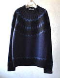 24AW<BR>CristaSeya クリスタセヤ<BR>" OVERSIZED MOUNTAIN SWEATER   " <BR>オーバーサイズドマウンテンセーター<br>【11SP-CO】<BR>【MEN'S/WOMEN'S】