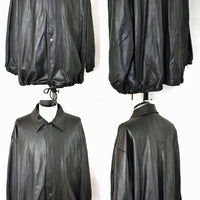 24AW_<br>A LEATHER /  エーレザー <BR>COWHIDE LEATHER<BR> COACH JACKET <BR>カウハイドレザー<BR>コーチジャケット/ <br>【ARJ2400】【MEN'S/WOMEN'S】