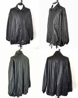 24AW_<br>A LEATHER /  エーレザー <BR>COWHIDE LEATHER<BR> COACH JACKET <BR>カウハイドレザー<BR>コーチジャケット/ <br>【ARJ2400】【MEN'S/WOMEN'S】