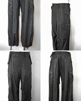 24AW_<br>A LEATHER /  エーレザー <BR>COWHIDE LEATHER<BR> FIELD TROUSERS  <BR>カウハイドレザー<BR>フィールドトラウザーズ/ <br>【AUP2404】【MEN'S/WOMEN'S】