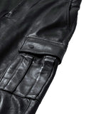 24AW_<br>A LEATHER /  エーレザー <BR>COWHIDE LEATHER<BR> FIELD TROUSERS  <BR>カウハイドレザー<BR>フィールドトラウザーズ/ <br>【AUP2404】【MEN'S/WOMEN'S】