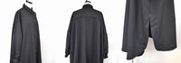 24AW_<BR>CASEY CASEY / ケイシーケイシー <br>YUKI LONGUE SHIRT - GABERDINE <BR>ロングシャツ <BR>【33FC372】【WOMEN'S】