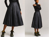 30％OFF SALE！_<BR>CASEY CASEY / ケイシーケイシー <br> ANARCHIC SKIRT - LACQED <BR>Aラインスカート <BR>【23FJ186 LACQED】【WOMEN'S】