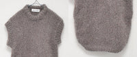 30％OFF SALE！_<BR>CASEY CASEY / ケイシーケイシー <br> ＴSHIRT - MOHAIR <BR>モヘアベスト <BR>【23FK015 MOHAIR】【WOMEN'S】