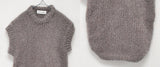30％OFF SALE！_<BR>CASEY CASEY / ケイシーケイシー <br> ＴSHIRT - MOHAIR <BR>モヘアベスト <BR>【23FK015 MOHAIR】【WOMEN'S】