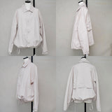 SALE!!_<BR>CASEY CASEY / ケイシーケイシー<br>PECHE BLOUSON <BR>【24HM219 L WAX】<BR>【FABRIC / IKAT】【WOMEN'S】
