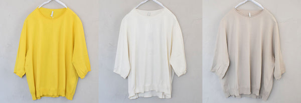 24ss_<br>BOBOUTIC ボブティック<br>" RE_Awake"  T - SHIRT  / ジャガードＴシャツ <br>【4601】＜ＢＲ＞【WOMEN'S】