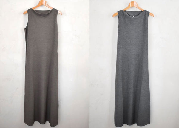 24ss_<br>BOBOUTIC ボブティック<br>" RE_Fly "  DRESS  / ノースリーブドレス <br>【4636】＜ＢＲ＞【WOMEN'S】