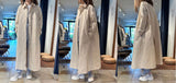 24ss_<BR>CASEY CASEY / ケイシーケイシー<br>" IZABELLE COAT " イザベルコート<BR>【 22FJ172 】<BR>【FABRIC / DOUBLE】【WOMEN'S】