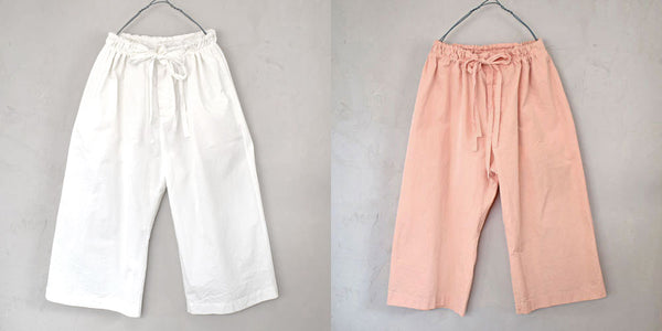 24ss<BR> CASEY CASEY / ケイシーケイシー<br>DENMARK SHORT PANT / デンマークパンツ<BR>【 22FP213  IKAT 】<BR>【FABRIC / PAPER COT】【WOMEN'S】