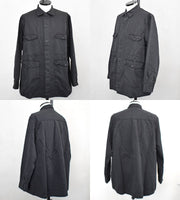 24ss_<BR>CASEY CASEY ケイシーケイシー <br>BRIGADE JACKET - MILITRY TWILL / ブリゲードジャケット<br>【22HV355】【MEN'S】