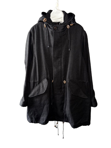 25AW_<br>MAATEE&SONS <br> マーティーアンドサンズ  <BR>FISH TAIL<BR>フィッシュテールフーディーコート<BR>【MT5303-0707A】【MEN'S】