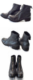 GUIDI / グイディ <BR> FRONT ZIP  SOLE LEATHER <BR>BLKT<BR>フロントジップブーツ<br>"HORSE FULL GRAIN" <BR>【PL1 】【MEN'S】