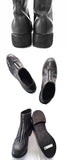 GUIDI / グイディ <BR> FRONT ZIP  SOLE LEATHER <BR>BLKT<BR>フロントジップブーツ<br>"HORSE FULL GRAIN" <BR>【PL1 】【MEN'S】