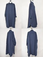 25ss_<BR>CASEY CASEY / ケイシーケイシー<br>YUKI LONGUE DRESS <BR>【 24FR522 TUAREG】<BR>【WOMEN'S】