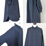 25ss_<BR>CASEY CASEY / ケイシーケイシー<br>YUKI LONGUE DRESS <BR>【 24FR522 TUAREG】<BR>【WOMEN'S】