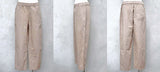 25ss_<BR>CASEY CASEY / ケイシーケイシー<br>FABI ITALIAN PANT <BR>【24FP236 LIN COT 】<BR>【WOMEN'S】