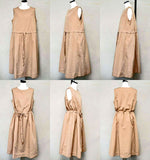 25ss_<BR>CASEY CASEY / ケイシーケイシー<br>BB DRESS <BR>【24FR515 LIN COT 】<BR>【WOMEN'S】