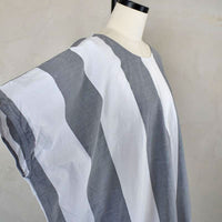 SALE!<BR>25ss_<br>SONO / ソノ<br>DARIA DRESS  / ストライプチュニックシャツ<BR>【8040】<br>【WOMEN'S】