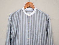 SALE!<BR>25ss_<br>Salvatore piccolo / サルヴァトーレピッコロ  <BR>” ALBELTO "/  バンドカラークレリックシャツ<br>【LS606】【MEN'S】