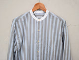 SALE!<BR>25ss_<br>Salvatore piccolo / サルヴァトーレピッコロ  <BR>” ALBELTO "/  バンドカラークレリックシャツ<br>【LS606】【MEN'S】