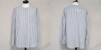 SALE!<BR>25ss_<br>Salvatore piccolo / サルヴァトーレピッコロ  <BR>” ALBELTO "/  バンドカラークレリックシャツ<br>【LS606】【MEN'S】