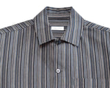 SALE !<BR>25ss_<br>Salvatore piccolo <br> サルヴァトーレピッコロ  <BR>” JOB "/ マルチストライプジャガードシャツ<br>【SBY265】【MEN'S】