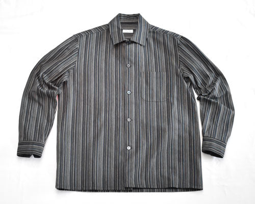 SALE !<BR>25ss_<br>Salvatore piccolo <br> サルヴァトーレピッコロ  <BR>” JOB "/ マルチストライプジャガードシャツ<br>【SBY265】【MEN'S】