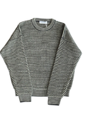 CristaSeya<br>" WASHI PAPER STRIPED SWEATER " <br>Striped Sweater<br>[19PA-26-WA] [MEN'S/WOMEN'S]
