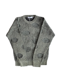 26ss<BR>CristaSeya クリスタセヤ<br>" RIBBED POLKA DOTS WASHI PAPER SWEATER " <BR>和紙ドットセーター<BR>【21PA-26-WA】【MEN'S/WOMEN'S】