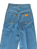 26ss<BR>CristaSeya クリスタセヤ<br>" BLEACHED DENIM<br> HIGH-WAISTED JEANS " <br>ブリーチデニムハイウエストジーンズ<BR>【04ED-K DENIM】<br>【MEN'S/WOMEN'S】