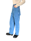 26ss<BR>CristaSeya クリスタセヤ<br>" BLEACHED DENIM<br> HIGH-WAISTED JEANS " <br>ブリーチデニムハイウエストジーンズ<BR>【04ED-K DENIM】<br>【MEN'S/WOMEN'S】