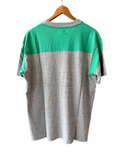 26ss_<br>MAATEE&SONS / マーティーアンドサンズ  <BR>V NECK PRINT TEE<br>【MT6103-0820】【MEN'S】