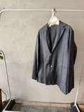 26ss_<br>MAATEE&SONS / マーティーアンドサンズ  <BR>折って折ってJACKET<BR>  H WOOL SILK <BR>  <BR>【MT6103-0012D】【MEN'S】