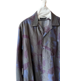 26ss_<br>MAATEE&SONS <BR>マーティーアンドサンズ  <BR>" OPEN COLLAR<BR> LEAF PRINT SHIRTS "<BR>オープンカラー<BR>リーフプリントシャツ<BR>【MT6103-0604B】【MEN'S】
