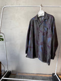 26ss_<br>MAATEE&SONS <BR>マーティーアンドサンズ  <BR>" OPEN COLLAR<BR> LEAF PRINT SHIRTS "<BR>オープンカラー<BR>リーフプリントシャツ<BR>【MT6103-0604B】【MEN'S】