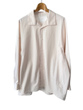 26ss_<br>nonnotte /  ノノット<br>Draping Open Collar  Shirt Type A<BR>ドレーピングオープンカラーシャツ<br>【N-26S-002】【MEN'S】