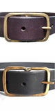 26ss_<br>Aleksandr Manamis アレクサンダーマナミ <BR> CALF LEATHER BELT/ カーフレザーベルト<br>【AM-T】【MEN'S / WOMEN'S】