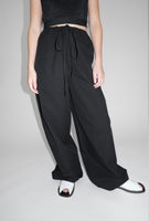 25ss<BR>CristaSeya クリスタセヤ<br>" MAXI LARGE PANTS WITH DRAWSTRINGS " <br>ドローストリングマキシラージパンツ<BR>【05TF-CO】【MEN'S/WOMEN'S】