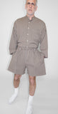25ss<BR>CristaSeya クリスタセヤ<br>" PYJAMA SHIRT " <br>パジャマシャツ<BR>【02DA-SRC】【MEN'S/WOMEN'S】