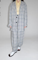 25ss<BR>CristaSeya クリスタセヤ<br>" DOUBLE PLEATED WIDE PANTS " <br>ダブルプリーテッド＜BR>ワイドパンツ<BR>【09SH-24-LI】【MEN'S/WOMEN'S】
