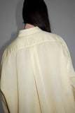 25ss<BR>CristaSeya クリスタセヤ<br>" HANDMADE FRINGED<BR> MAO COLLAR SHIRT " <br>ハンドメイドフリンジ<BR>マオカラーシャツ<BR>【11SP-24-CO-ST】【MEN'S/WOMEN'S】