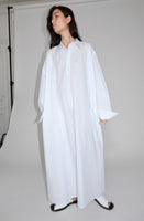 25ss<BR>CristaSeya クリスタセヤ<br>" MAXI SHIRT DRESS  " <br>マキシシャツドレス<BR>【02TF-CO-ST】【WOMEN'S】
