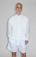 25ss<BR>CristaSeya クリスタセヤ<br>" WASHI PAPER GILET " <br>WASHI PAPER ジレ 4色展開<BR>【19DA-WA】【MEN'S/WOMEN'S】