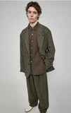 2026年8月入荷予定<br>26AW<BR>CristaSeya クリスタセヤ<br>" OVERSIZED BLAZER " <br>オーバーサイズドブレザー<BR>【05EN-27】【MEN'S/WOMEN'S】